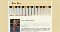 Desktop Screenshot of elena-hall.com